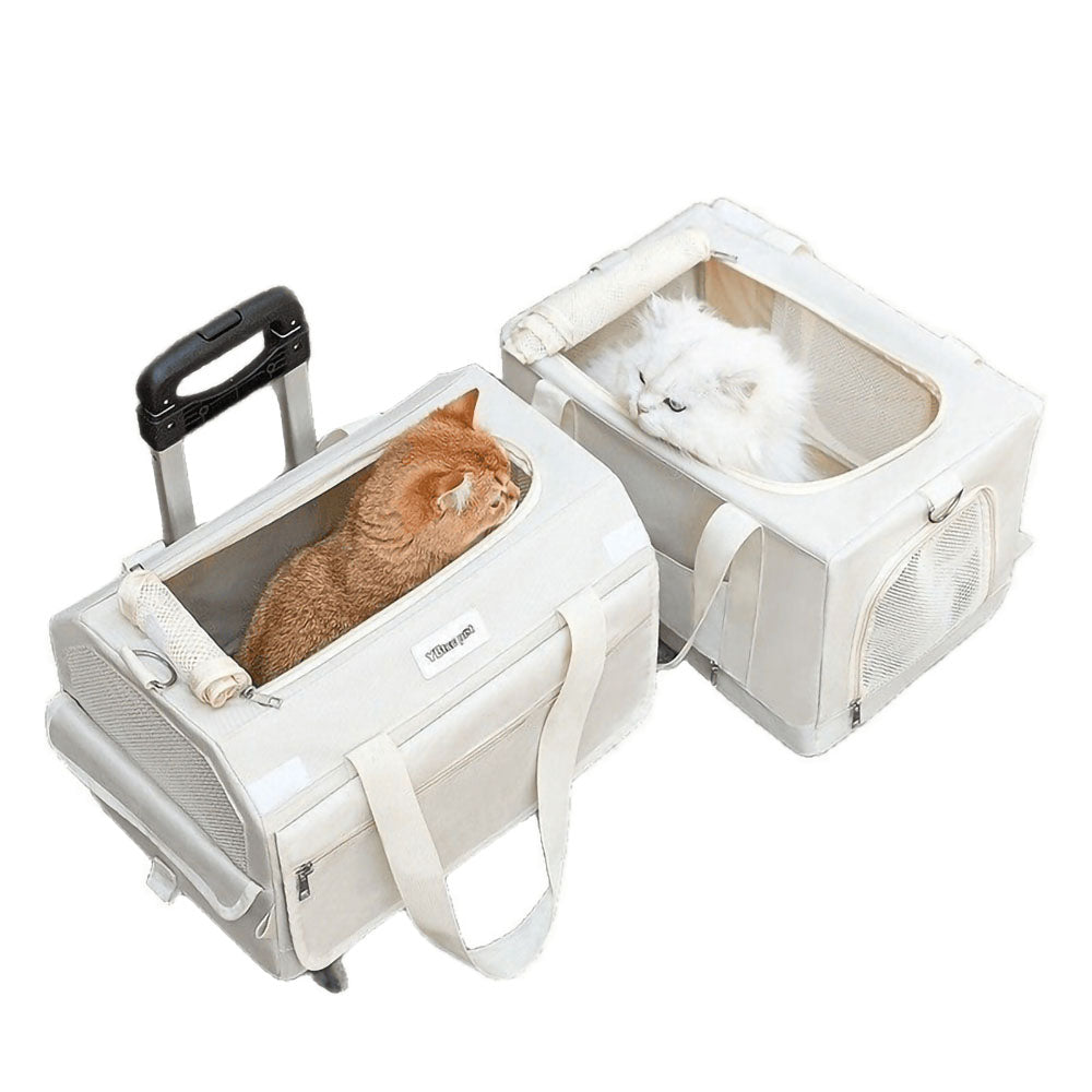 Aurelia Duo - Airline Approved Wheeled Pet Travel Carrier – Depawtment