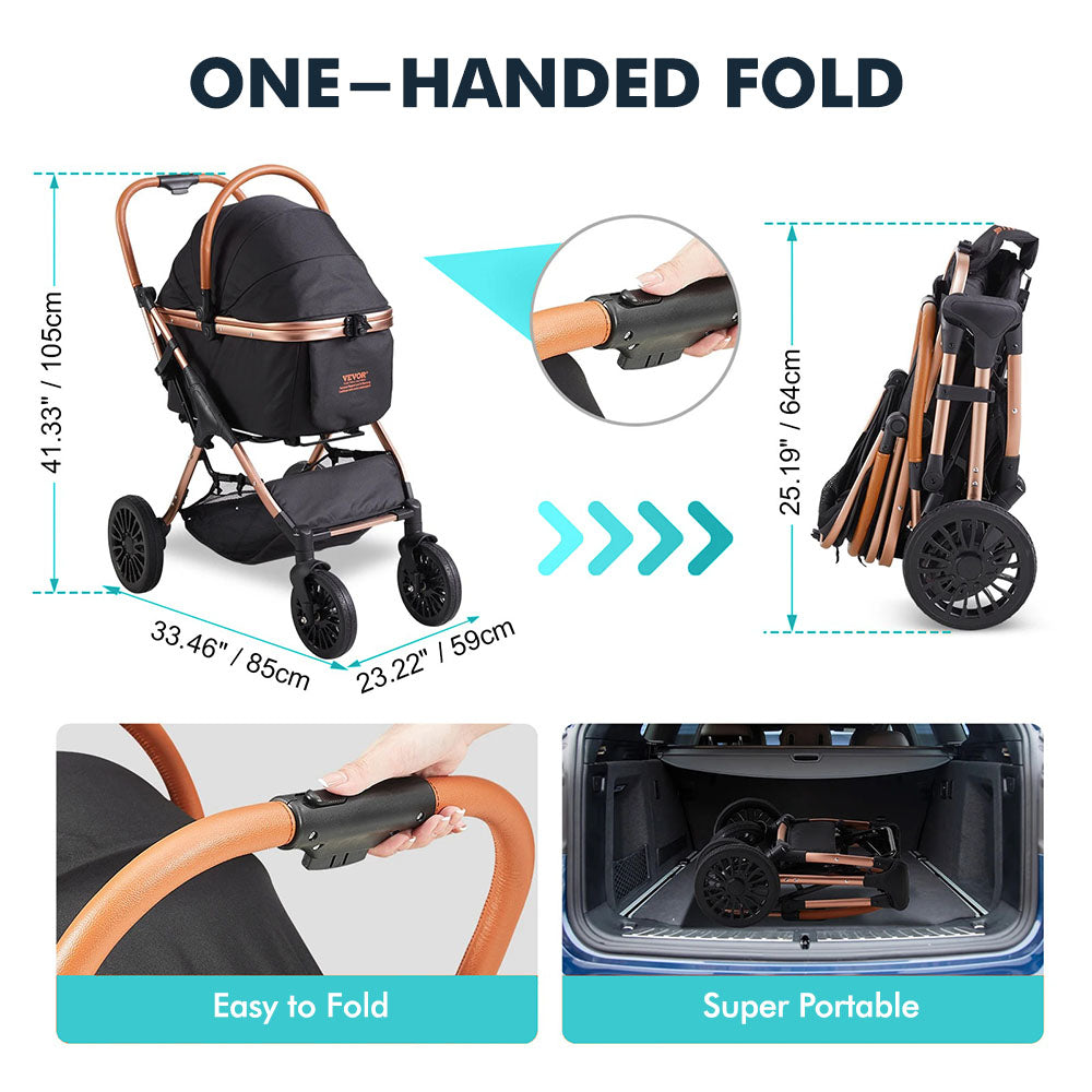 VEVOR Dog Stroller