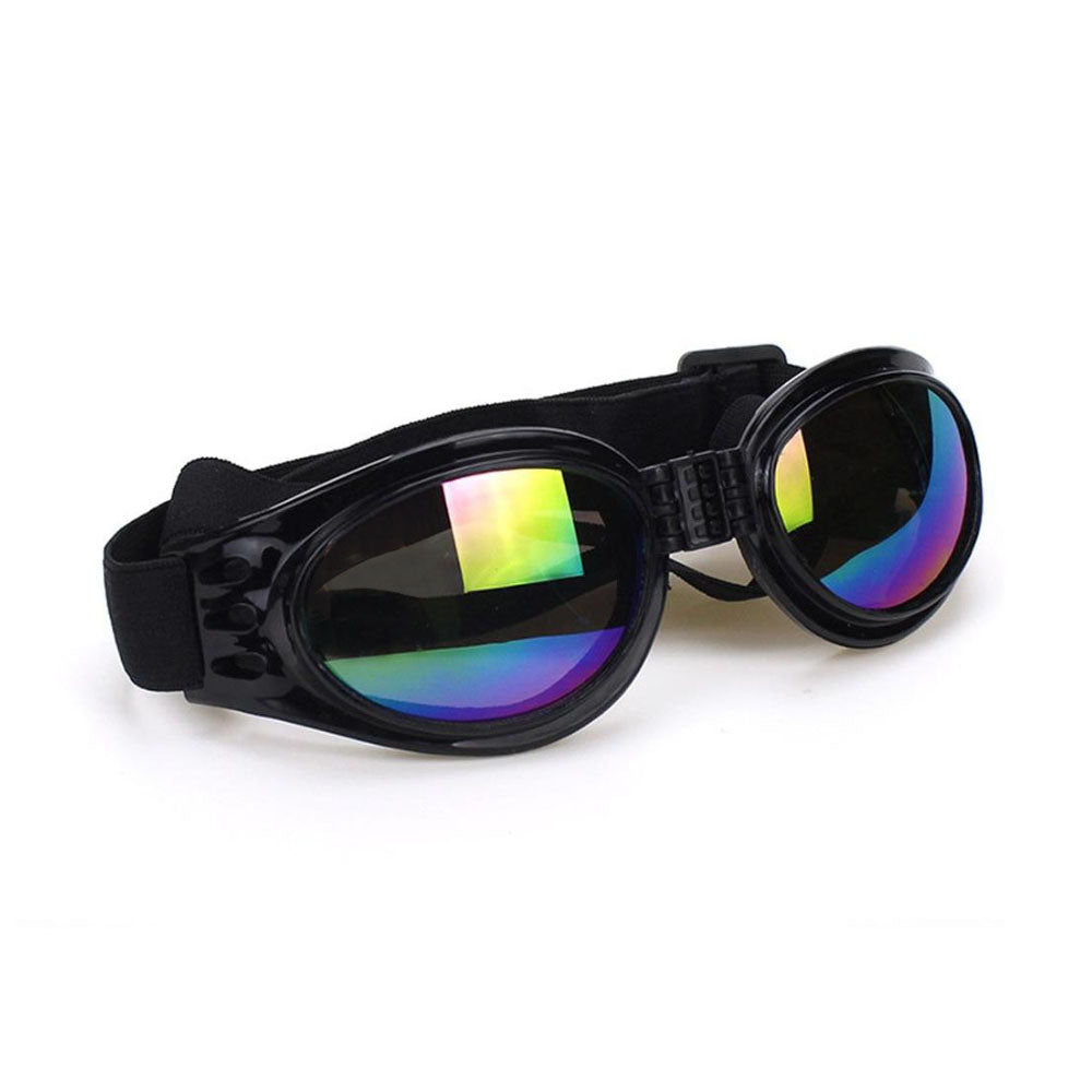 Black DePaw Goggles for dogs on a white background. 