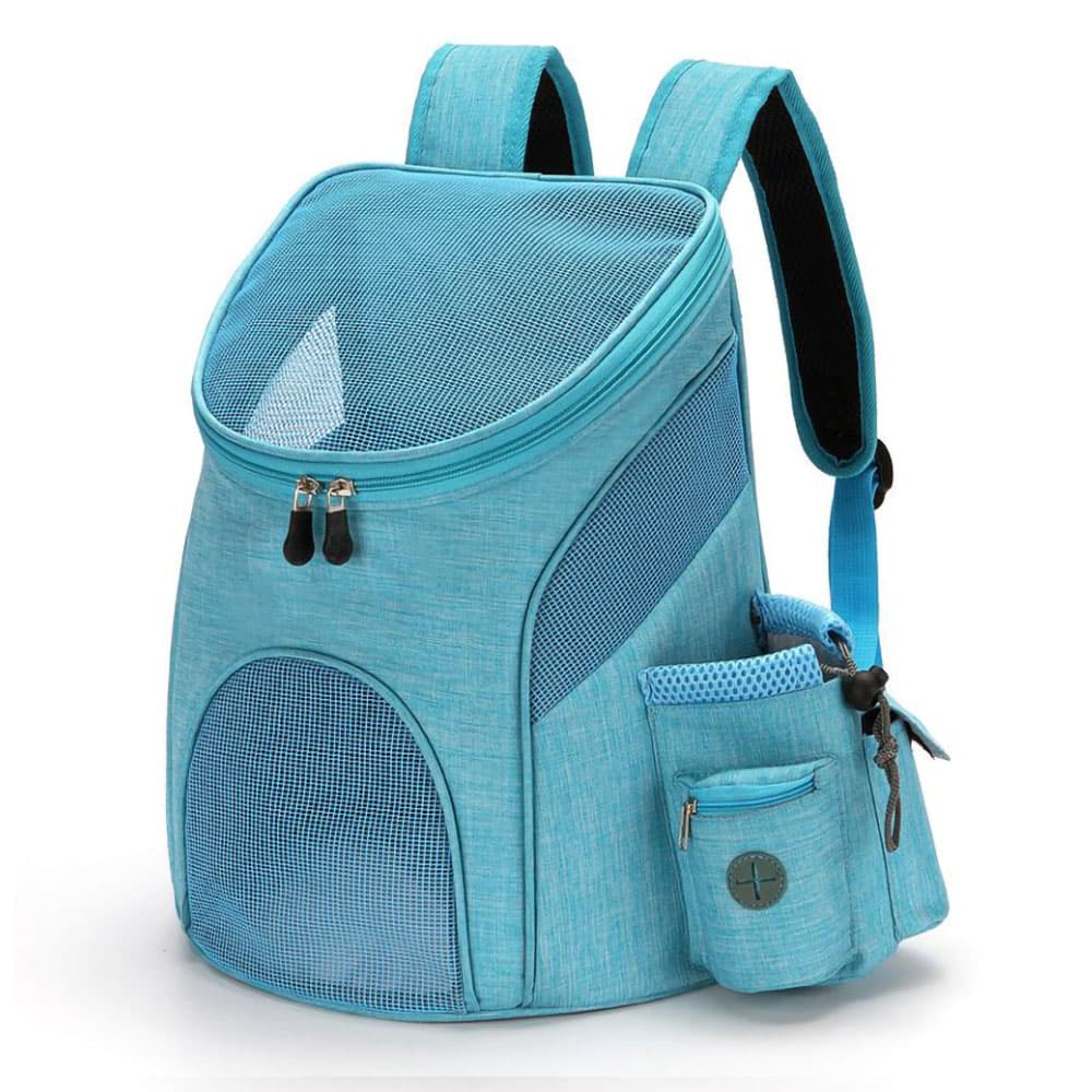 Teal Foldy™ - Pet Backpack Carrier on a white background.
