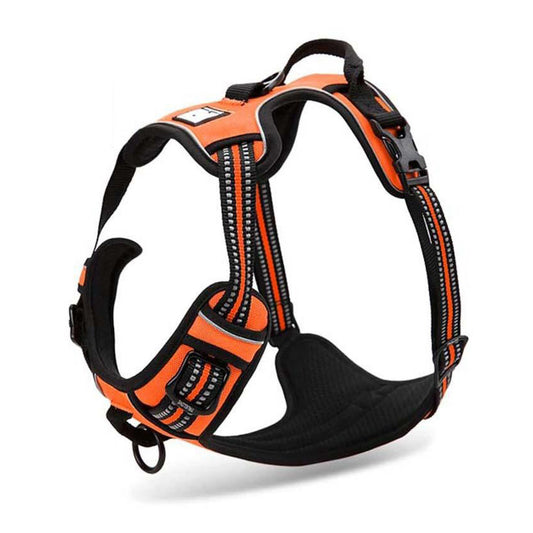 Orange Truelove Standard™ - Dog Harness on a white background